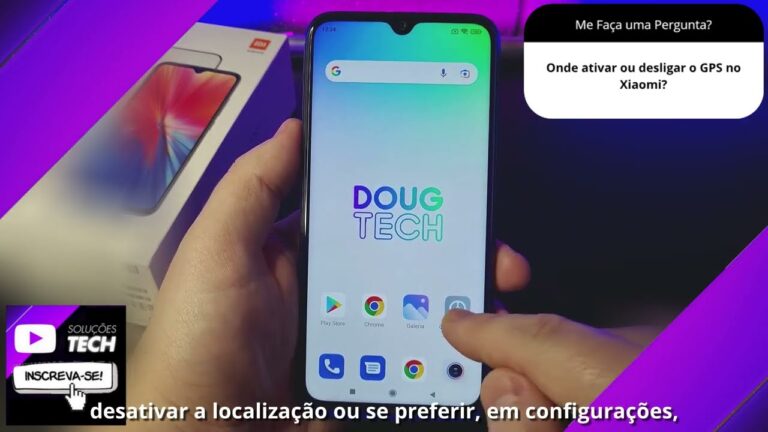 Onde ativar ou desligar o GPS no Xiaomi❓