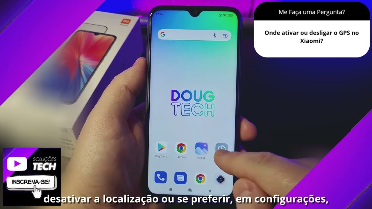 Onde ativar ou desligar o GPS no Xiaomi❓