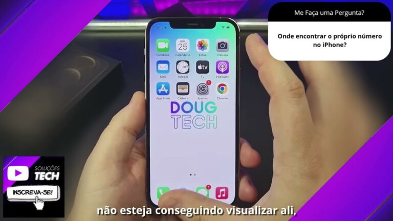 Onde encontrar o próprio número no iPhone❓
