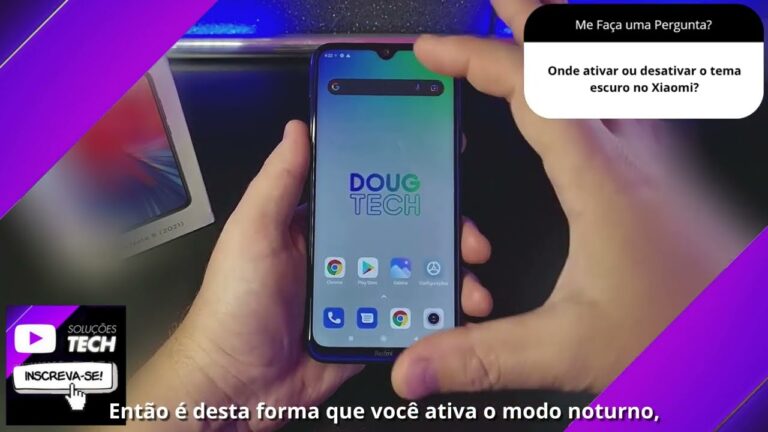 Onde ativar ou desativar o tema escuro no Xiaomi❓