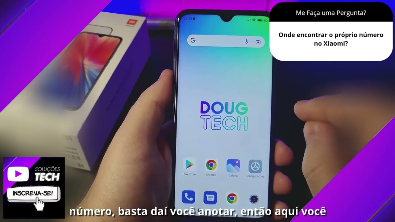 Onde encontrar o próprio número no Xiaomi❓