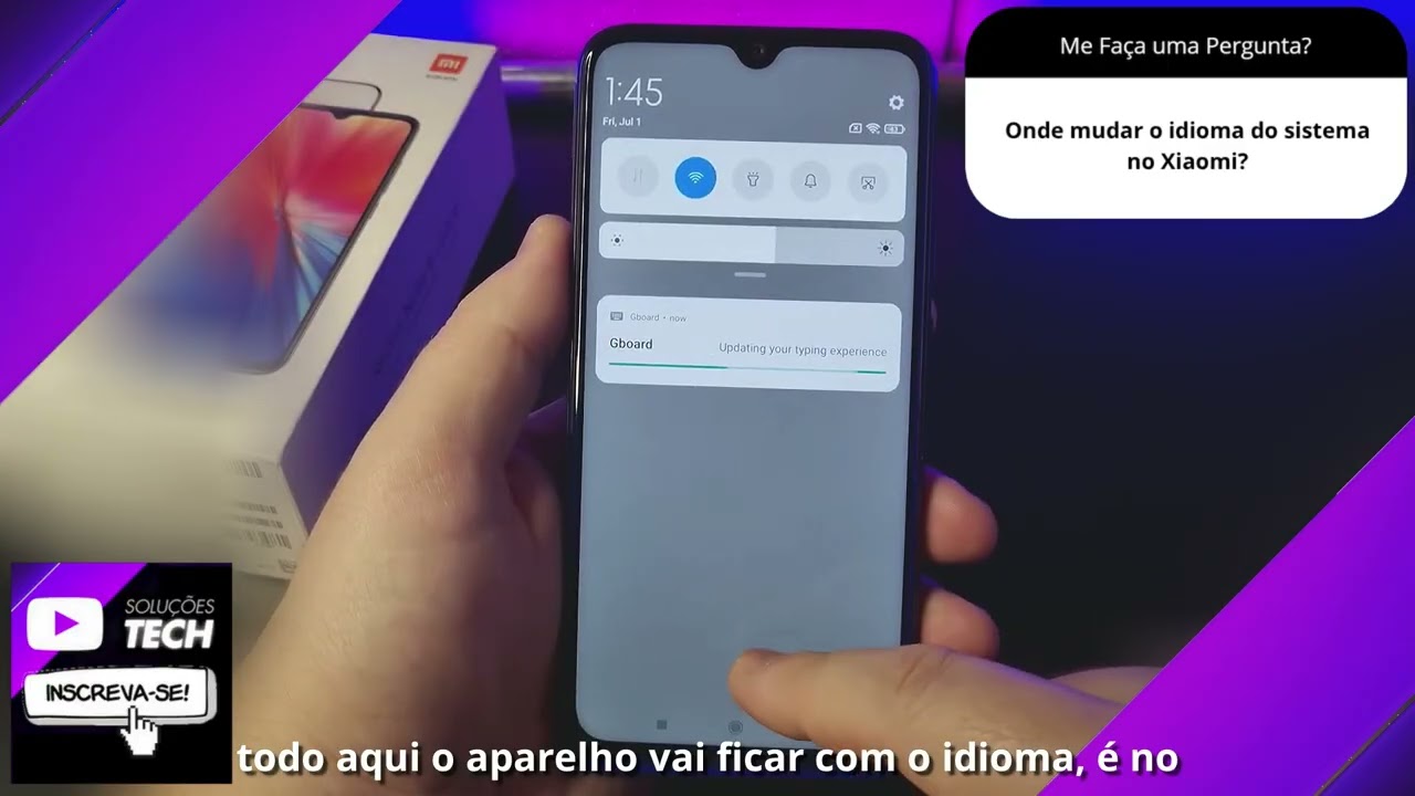 Onde mudar o idioma do sistema no Xiaomi❓
