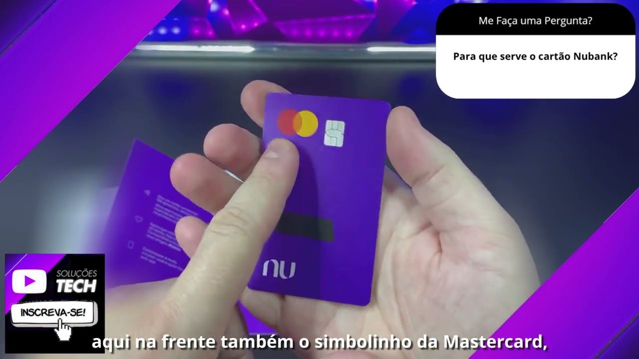 como chega o cartão Nubank❓