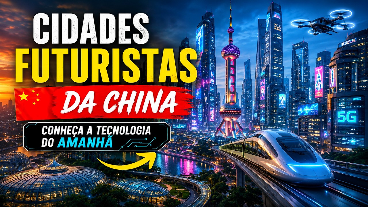 Cidades Futuristas da China – Conheça a Tecnologia do amanhã
